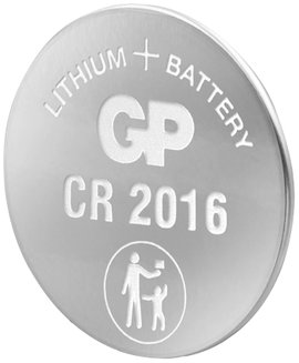 GP Batteries Gombelem CR 2016 3 V 1 db 90 mAh Lítium GPCR2016STD707C1