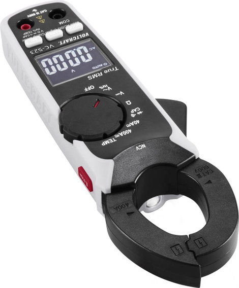 Digitális AC/DC lakatfogó CAT III 600 V 4000 digit, Voltcraft VC-523 2. kép