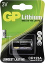 GP Batteries GPCR123APRO086C1 CR-123A Fotóelem Lítium 1400 mAh 3 V 1 db 3. bélyegkép