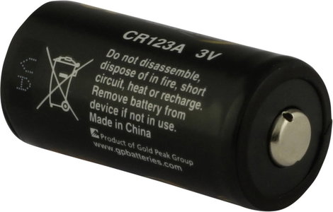 GP Batteries GPCR123APRO086C1 CR-123A Fotóelem Lítium 1400 mAh 3 V 1 db 5. kép