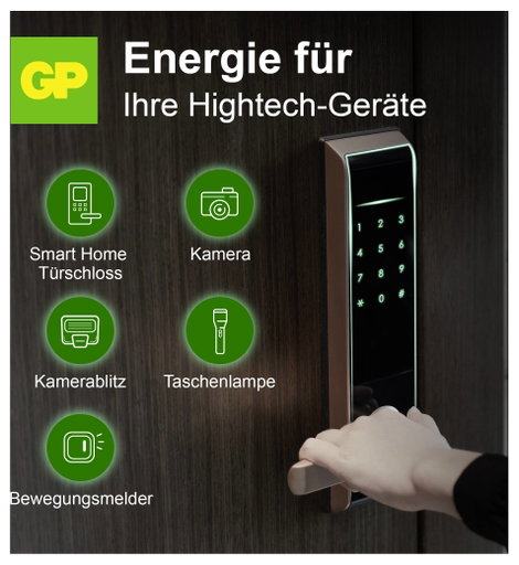 GP Batteries GPCR123APRO086C1 CR-123A Fotóelem Lítium 1400 mAh 3 V 1 db 6. kép