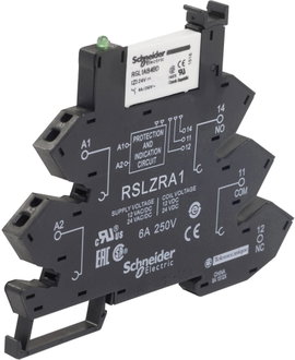 Schneider Electric RSL1PRBU Dugaszrelé 24 V/DC, 24 V/AC 6 A 1 váltó 1 db