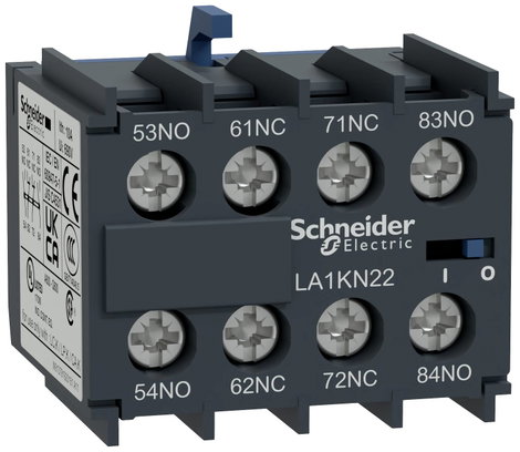 Schneider Electric LA1KN31 Védőkapcsoló tömb 3 záró, 1 nyitó 1 db