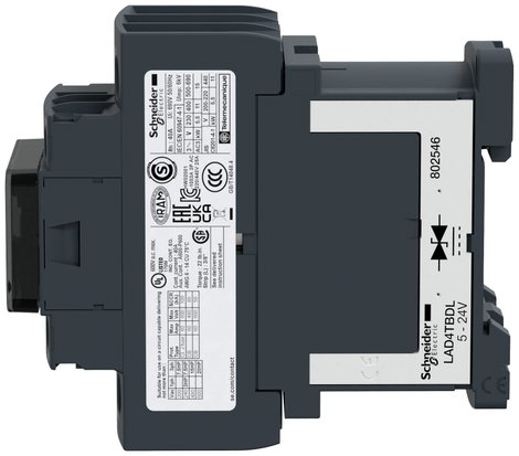 Schneider Electric LC1D25BD Védő 1 záró, 1 nyitó 1 db 4. kép