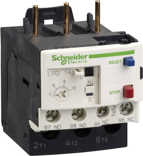 Motorvédő relé 1 záró, 1 nyitó Schneider Electric LRD14 1 db