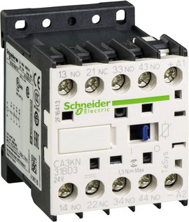 Schneider Electric CA3KN31BD3 Segédvédelem 3 záró, 1 nyitó 1 db