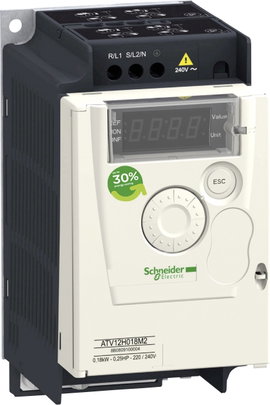 Schneider Electric Frekvencia átalakító ATV12H037M2 0.37 kW 1 fázisú