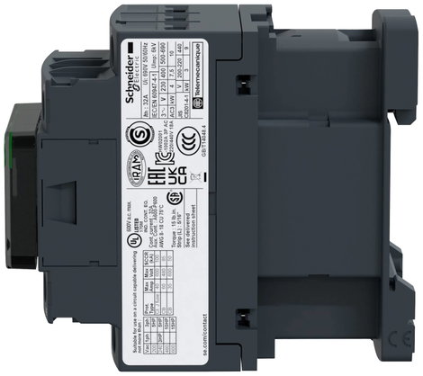 Schneider Electric LC1D18P7 Védő 1 záró, 1 nyitó 1 db 4. kép