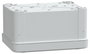 Schneider Electric NSYTBS16128 Fali műszerdobozok 121 x 164 x 87 ABS Élénk szürke (RAL 7035) 2 db 5. bélyegkép