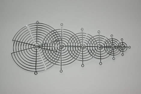 Szellőzőrács 1 db (Sz x Ma) 50 mm x 50 mm Fém