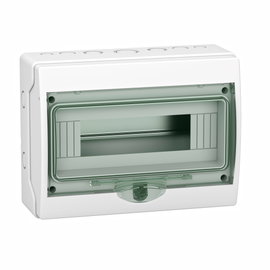 Schneider Electric 13444 13444 Kis elosztó Felületi szerelés Osztások száma = 12 Sorok száma = 1 Tar