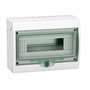 Schneider Electric 13444 13444 Kis elosztó Felületi szerelés Osztások száma = 12 Sorok száma = 1 Tar bélyegkép