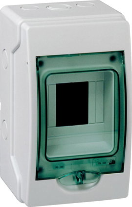 Schneider Electric 13441 13441 Kis elosztó Felületi szerelés Osztások száma = 4 Sorok száma = 1 Tart