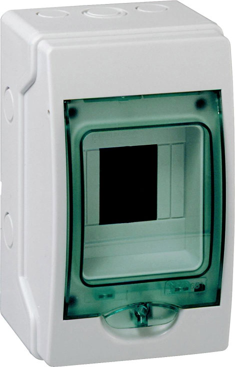Schneider Electric 13441 13441 Kis elosztó Felületi szerelés Osztások száma = 4 Sorok száma = 1 Tart