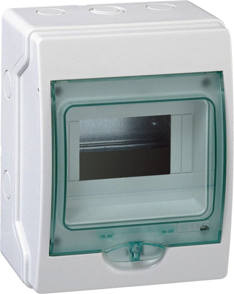 Schneider Electric 13442 13442 Kis elosztó Felületi szerelés Osztások száma = 6 Sorok száma = 1 Tart