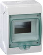 Schneider Electric 13442 13442 Kis elosztó Felületi szerelés Osztások száma = 6 Sorok száma = 1 Tart bélyegkép