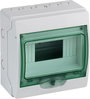 Schneider Electric 13443 13443 Kis elosztó Felületi szerelés Osztások száma = 8 Sorok száma = 1 Tart bélyegkép