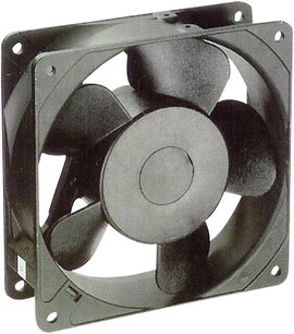 Axiális ventilátor 115 V/AC 174 m³/h 119 x 119 x 38 mm NMB Minebea 4715MS-12T-B5A
