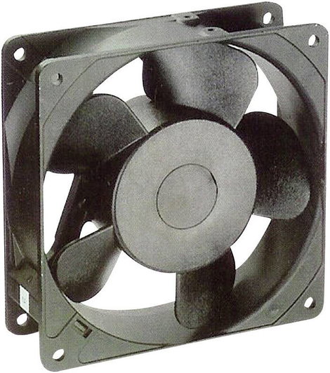 Axiális ventilátor 115 V/AC 174 m³/h 119 x 119 x 38 mm NMB Minebea 4715MS-12T-B5A