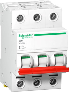 Megszakítók 63 A 415 V Schneider Electric A9S66363