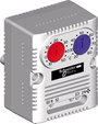 Schneider Electric Kapcsolószekrény termosztát NSYCCOTHD 250 V 1 záró, 1 nyitó (H x Sz x Ma) 44 x 56 bélyegkép