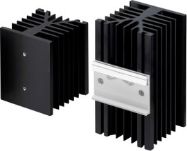 Hűtőborda 1,2 K/W 80 x 75 x 87 mm, Fischer Elektronik SK 89 75 KL-SSR1