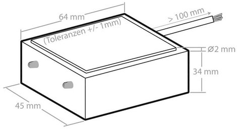 Esőszenzor 12V, KEMO M152 2. kép