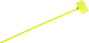 TRU COMPONENTS TC-6646416 Vezeték jelölő Feliratozó felület: 20 x 13 mm Sárga 1 db bélyegkép