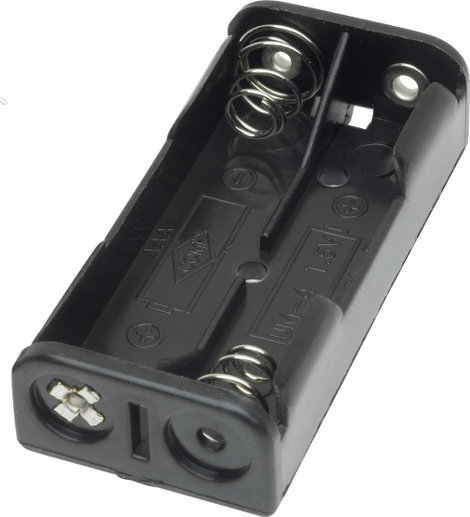 TRU COMPONENTS BH-421-3D Elemtartó 2 Mikro (AAA) Forrasztható csatlakozó