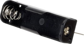 TRU COMPONENTS BH-311-1P Elemtartó 1 Ceruza (AA) Kontaktpólus