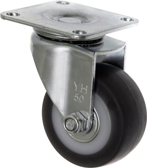 TOOLCRAFT TO-5137866 forgó görgő szerelőlappal TPR 50 mm