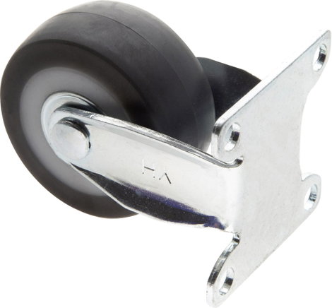 TOOLCRAFT TO-5137881 fix görgő szerelőlappal TPR 50 mm 2. kép