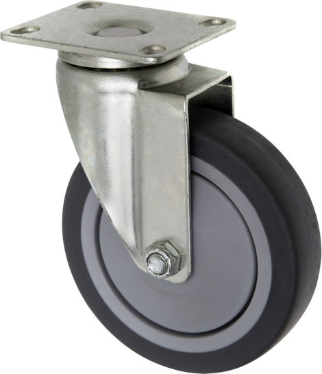 TOOLCRAFT TO-5137917 forgó görgő szerelőlappal TPR 100 mm 2. kép
