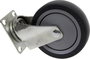 TOOLCRAFT TO-5137917 forgó görgő szerelőlappal TPR 100 mm 3. bélyegkép