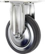 TOOLCRAFT TO-5137932 fix görgő szerelőlappal, gumi 100 mm 2. bélyegkép