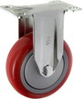 TOOLCRAFT TO-5137959 fix görgő szerelőlappal PU 100 mm 2. bélyegkép