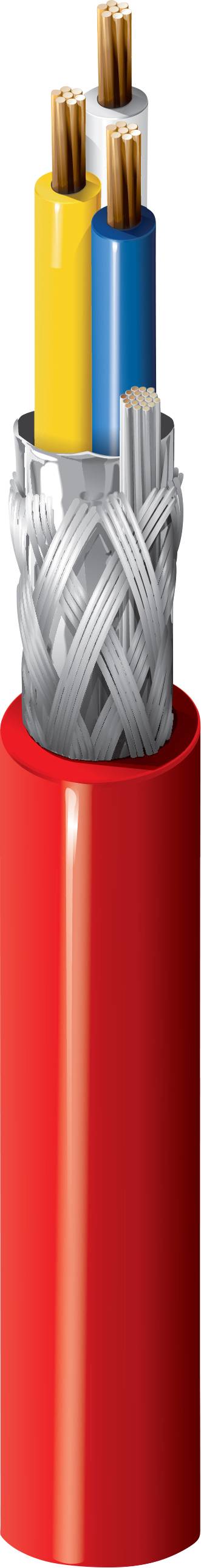 Belden Vezérlő vezeték 3 x 0.56 mm² Piros 1348A 0021000 méteráru