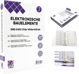 TRU COMPONENTS TC-6869400 TC-6869400 Rendszerező mappa SMD 0402 0.625 W 1 % 1000 rész