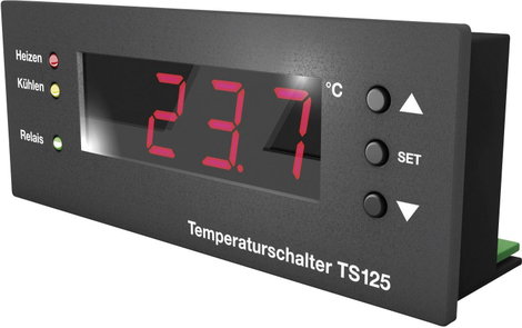 Hőmérséklet kapcsoló modul, 10-15V/DC, -55...+125 °C, H-Tronic 2. kép