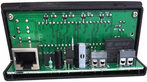 Hőmérséklet kapcsoló modul, 10-15V/DC, -55...+125 °C, H-Tronic 6. kép