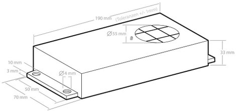 Nagy teljesítményű ultrahangos macska-, menyét- és nyestriasztó modul autóhoz, 6V, max.: 200m, 100 d 3. kép