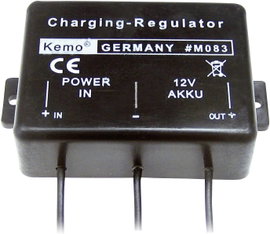 AKKU TÖLTÉS SZABÁLYZÓ 12 V, Kemo M083