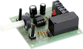 Precíziós időkapcsoló, 10-15V/DC, 6A/250V/AC, 300 ms-100s, Conrad Components