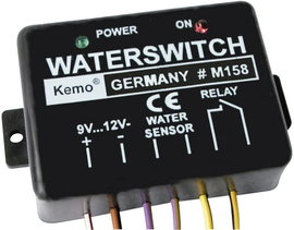 Vízszint kapcsoló építőkészlet, 9-12 V/DC, Kemo M158