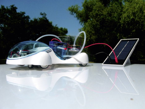 Tüzelőanyag cellás autó Hydrocar FCJJ-20 5. kép