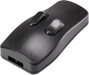 TRU COMPONENTS 98001c410 Zsinórkapcsoló Fekete 2 x KI/BE 2 A 1 db bélyegkép