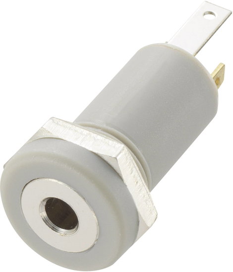 2,5 mm-es jack aljzat, 4 pól., Tru Components 1572253
