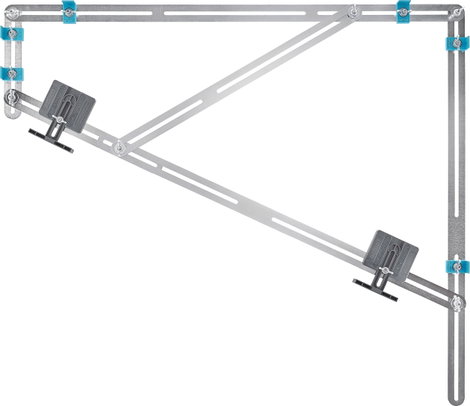 Wolfcraft 5210000 Lépcső szintező Lépcső idomszer 3. kép