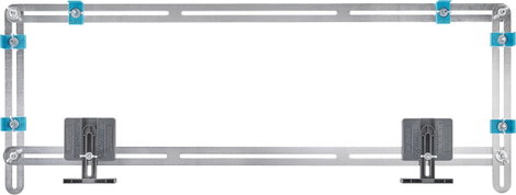 Wolfcraft 5210000 Lépcső szintező Lépcső idomszer 4. kép