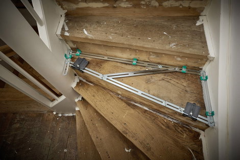 Wolfcraft 5210000 Lépcső szintező Lépcső idomszer 7. kép